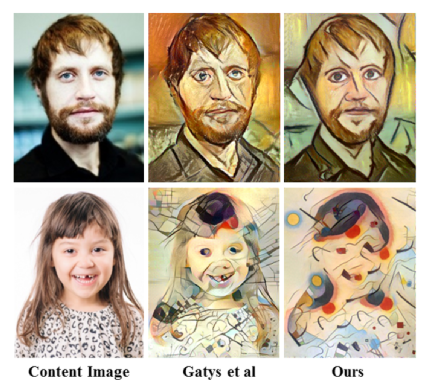 Non-photorealistic example images